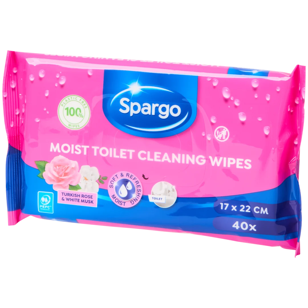 Ściereczki do czyszczenia toalety Spargo 1