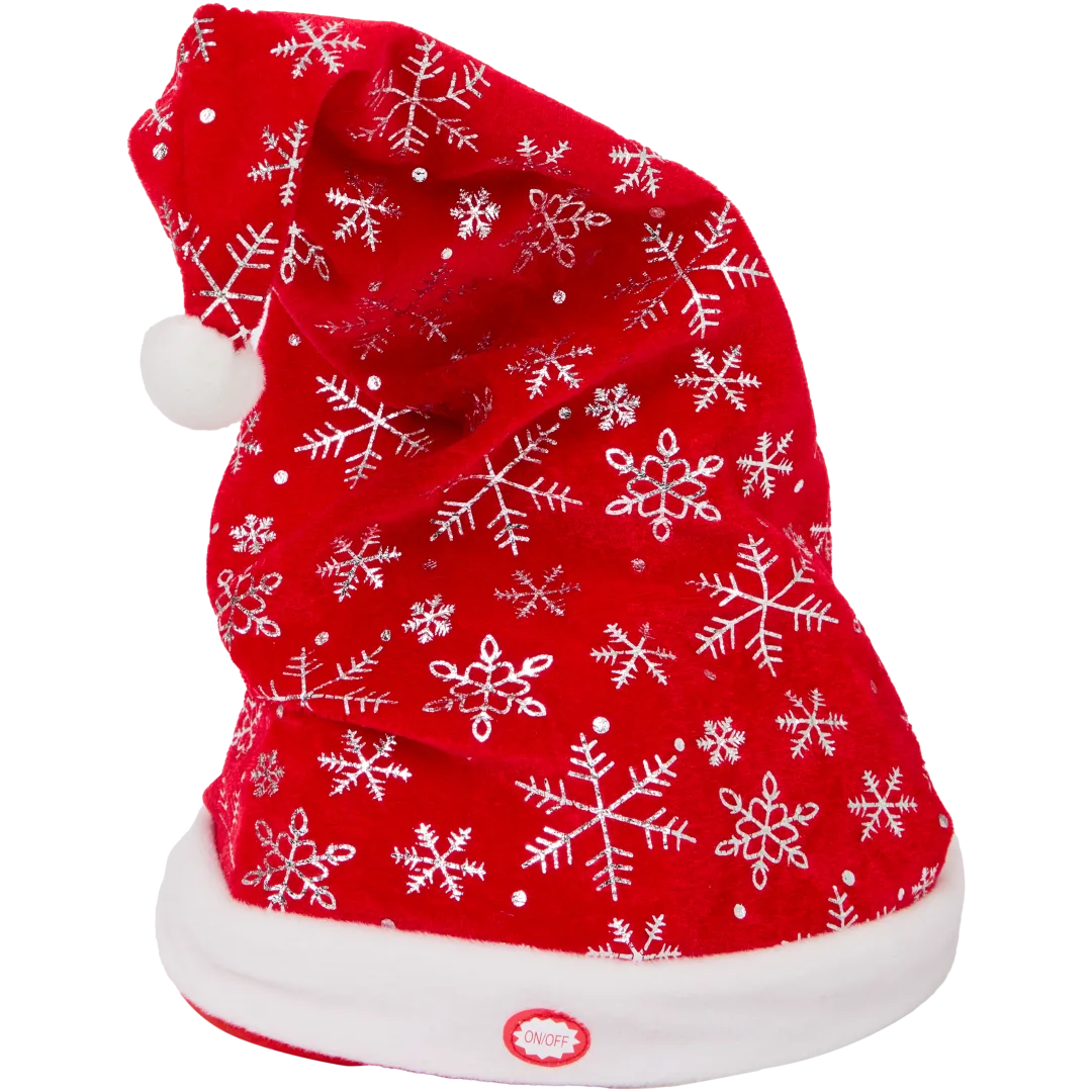 Căciulă dansatoare de Crăciun cu muzică