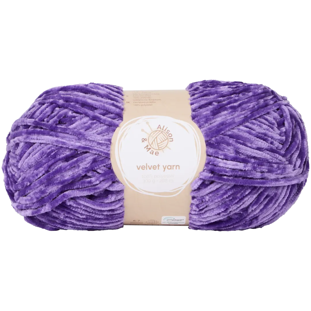 Fire de tricotat Alison & Mae Velvet