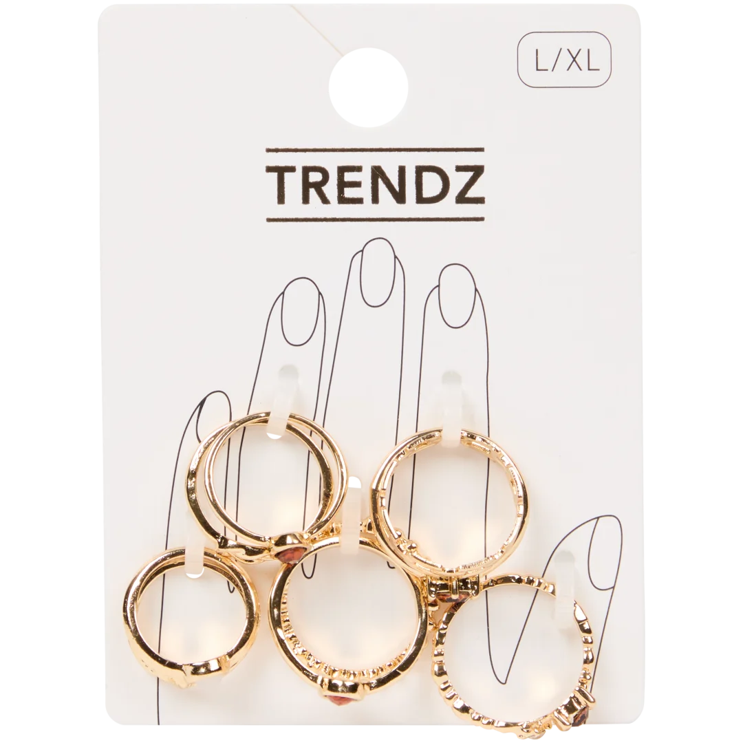 Ensemble de bagues Trendz 10