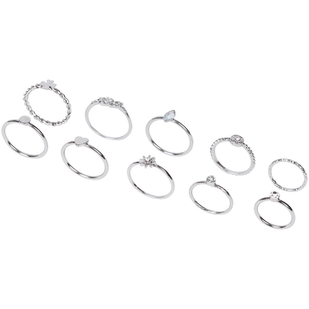 Ensemble de bagues Trendz 4