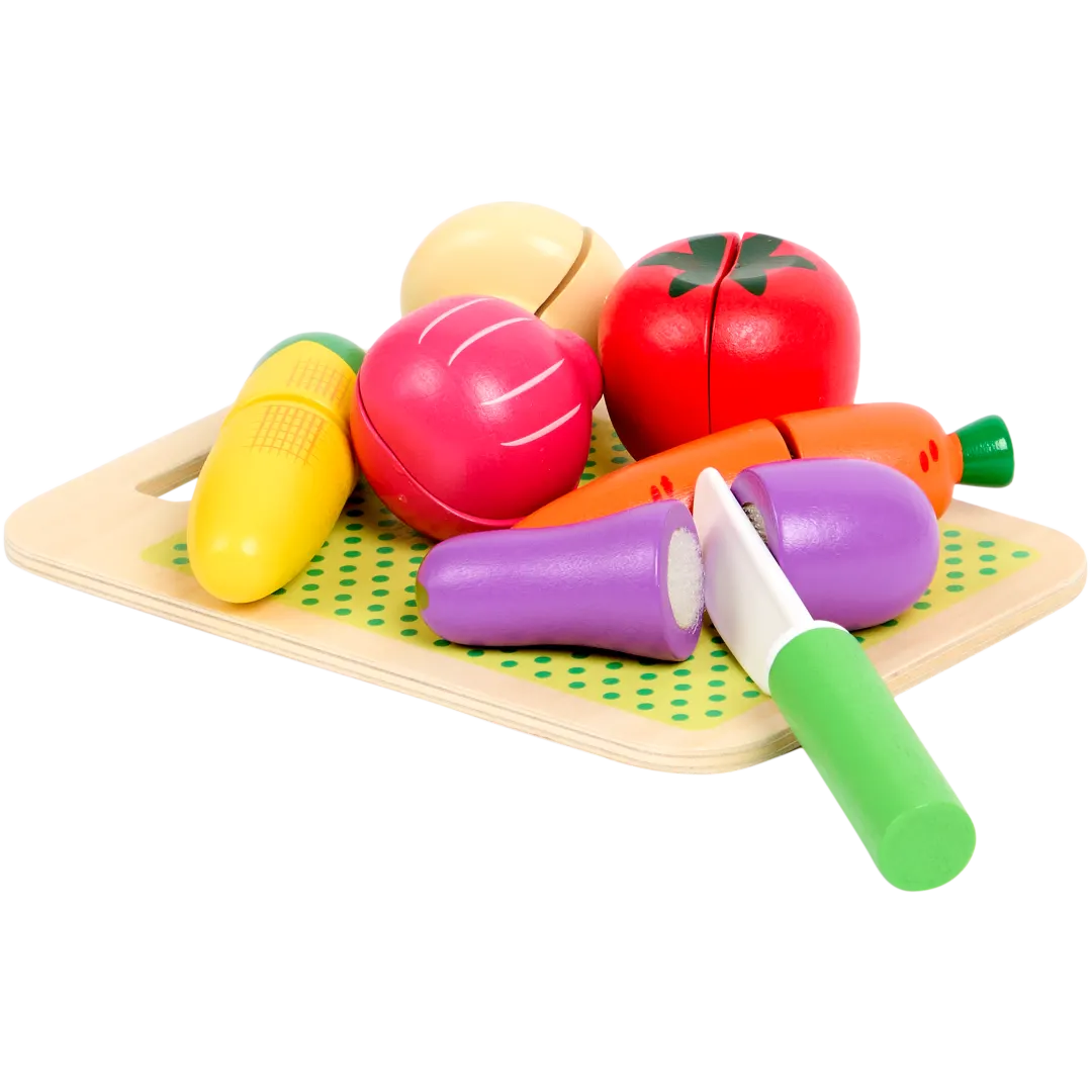 Zestaw drewnianych art. spożywczych Mini Matters