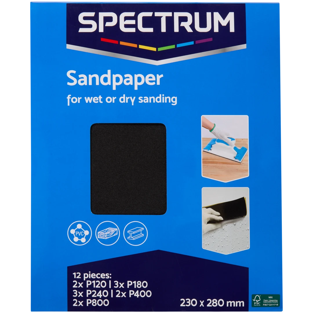 Carta vetrata Spectrum 1