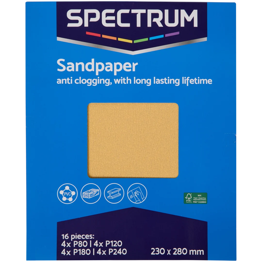 Spectrum Schleifpapier-Set