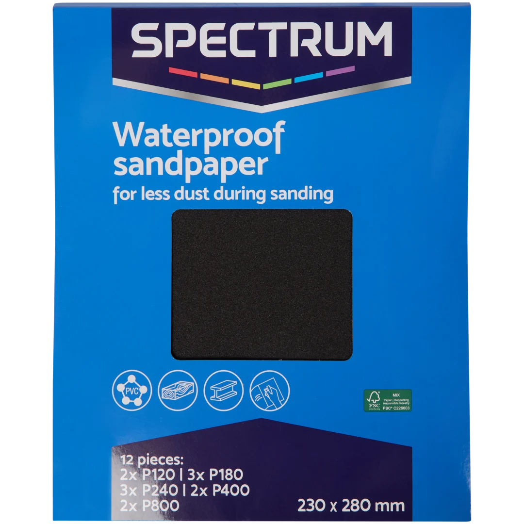 Spectrum Schleifpapier-Set