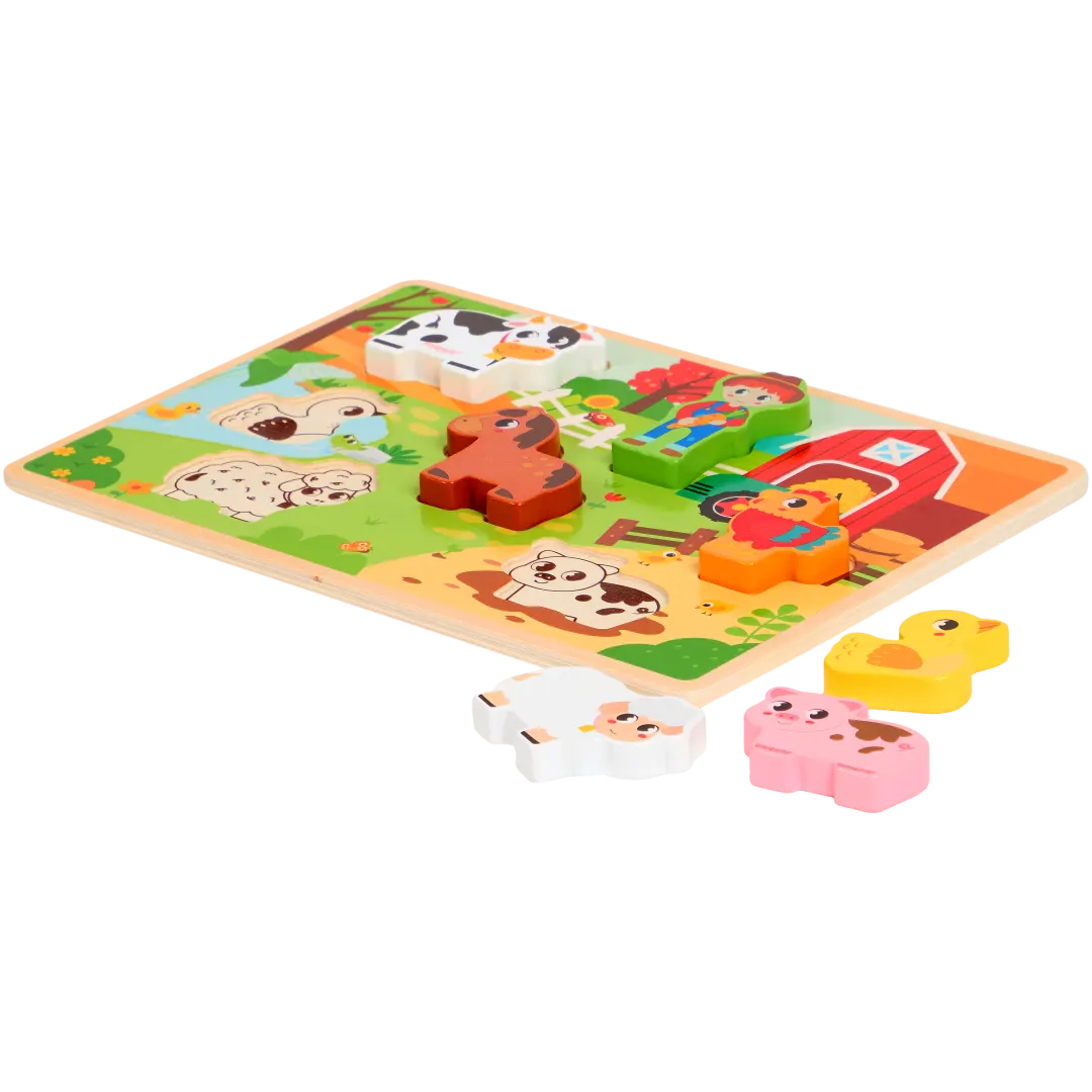 Drewniane puzzle Mini Matters