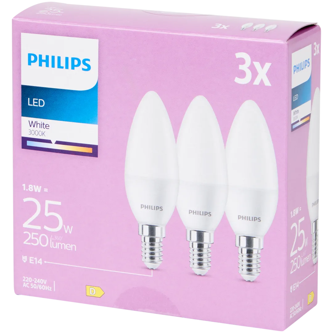 Ampoules LED bougie Philips 1