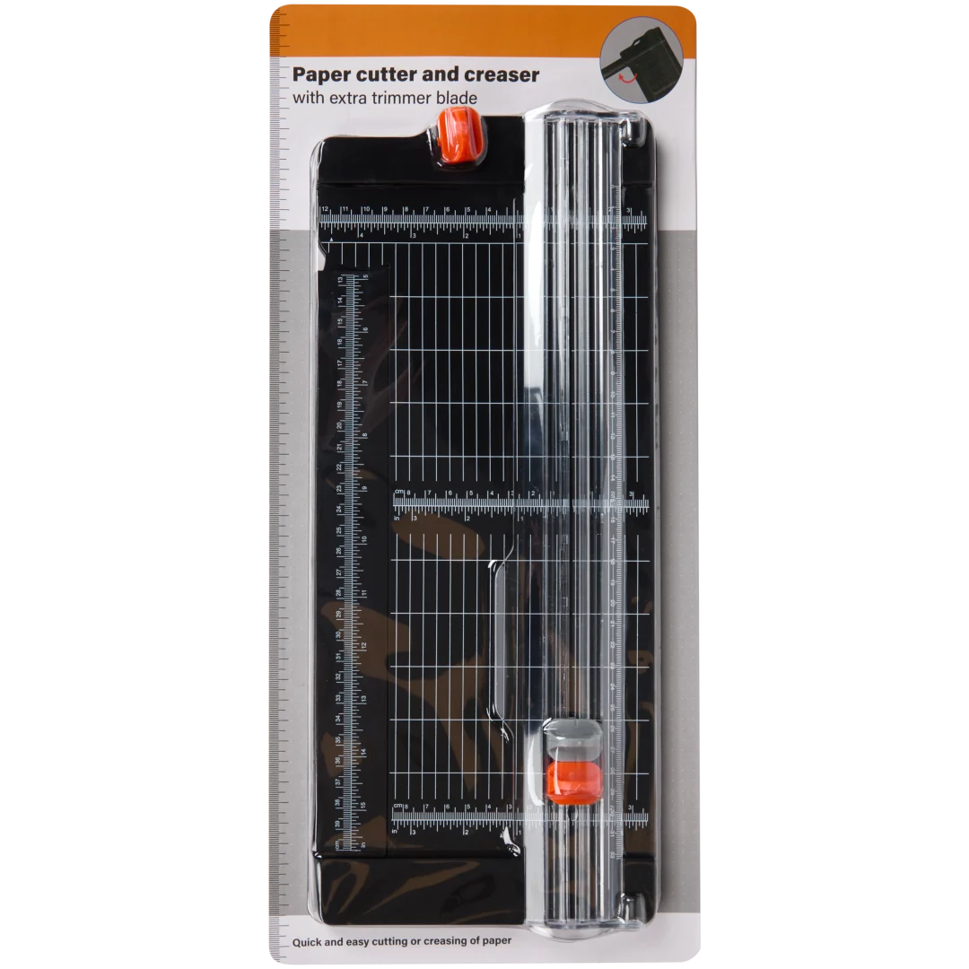 Papierschneide- und Falzmaschine