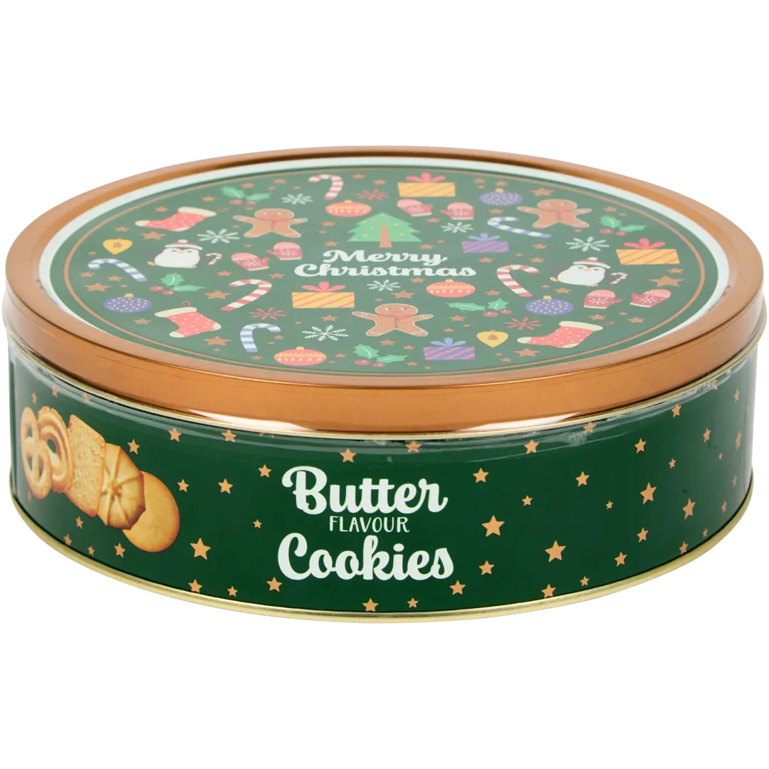 Biscotti in confezione natalizia