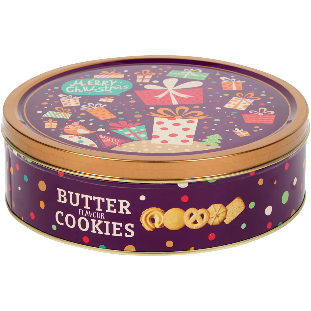 Biscotti in confezione natalizia