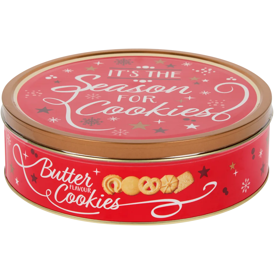 Biscotti in confezione natalizia