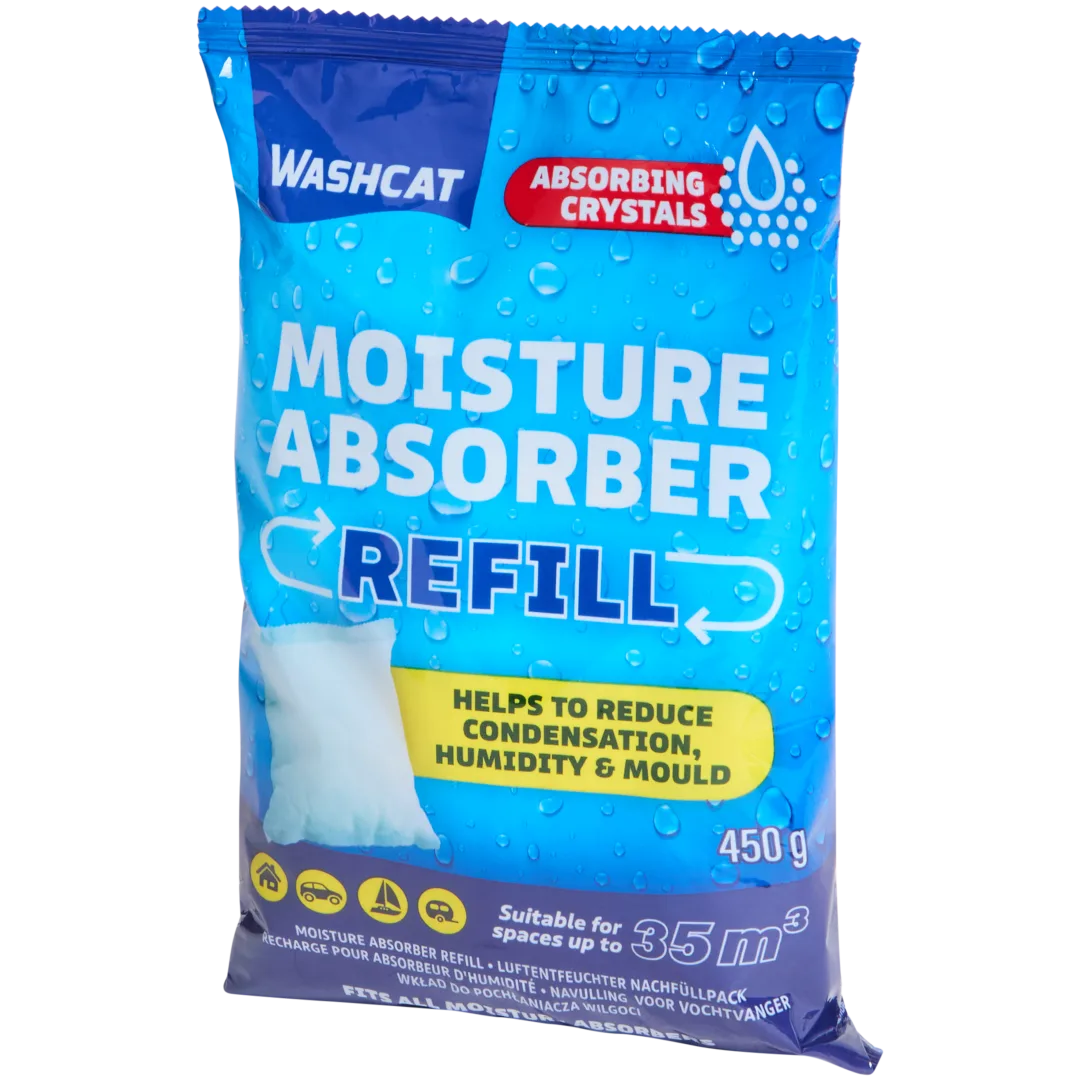 Washcat vochtvanger navulling