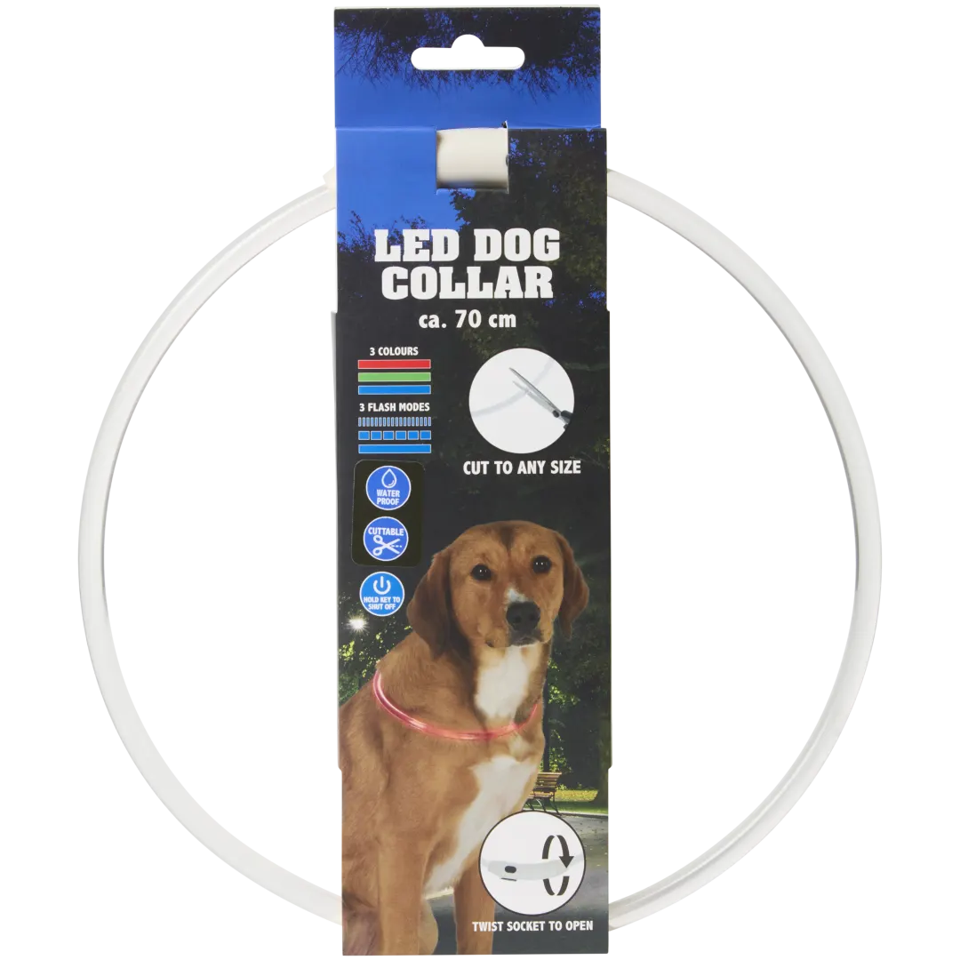 LED obojok pre psa