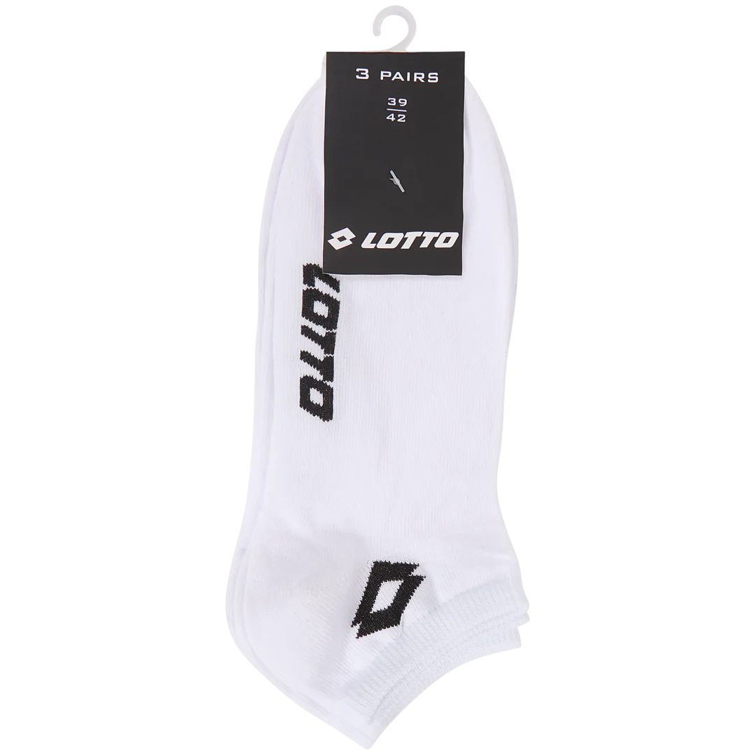 Socquettes Lotto blanches