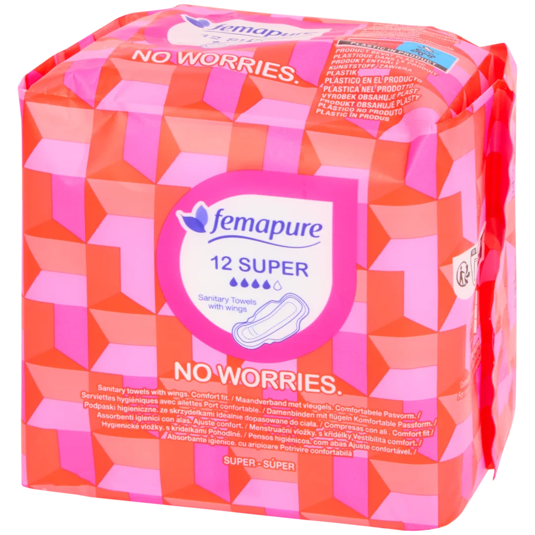 Femapure No Worries Damenbinden Super