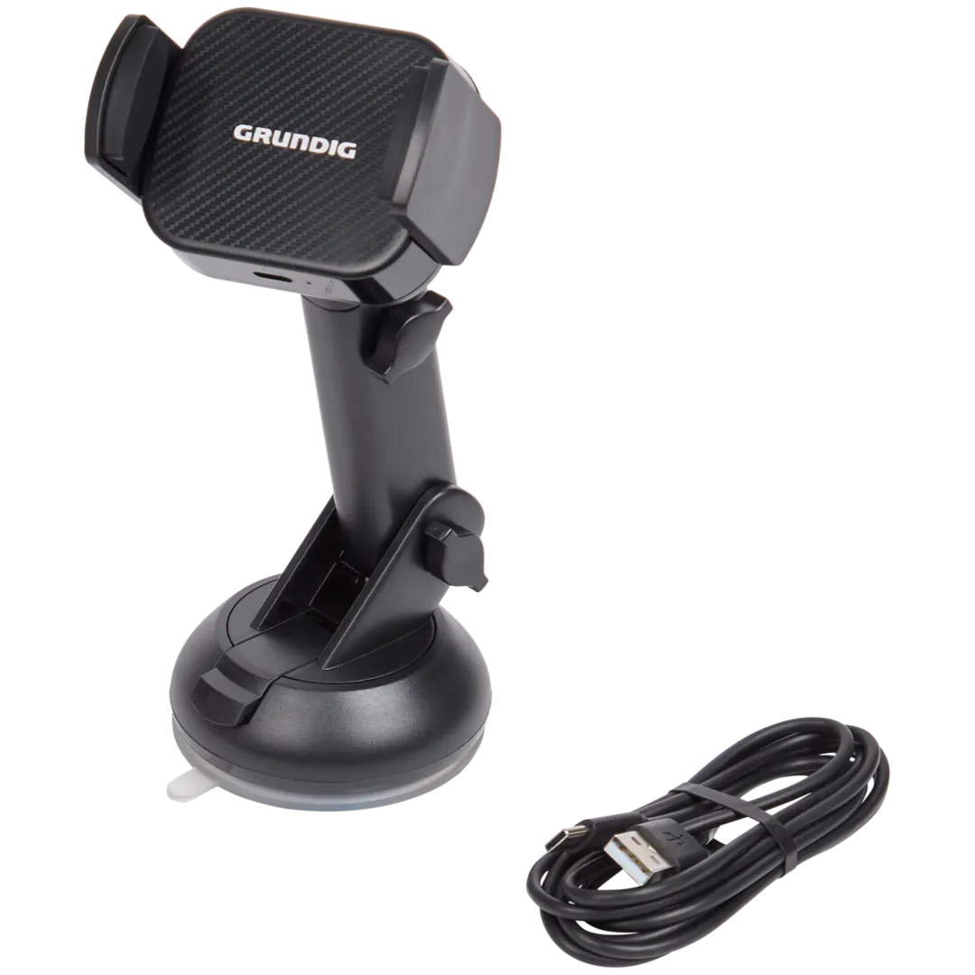 Grundig telefoonhouder met draadloze oplader 2