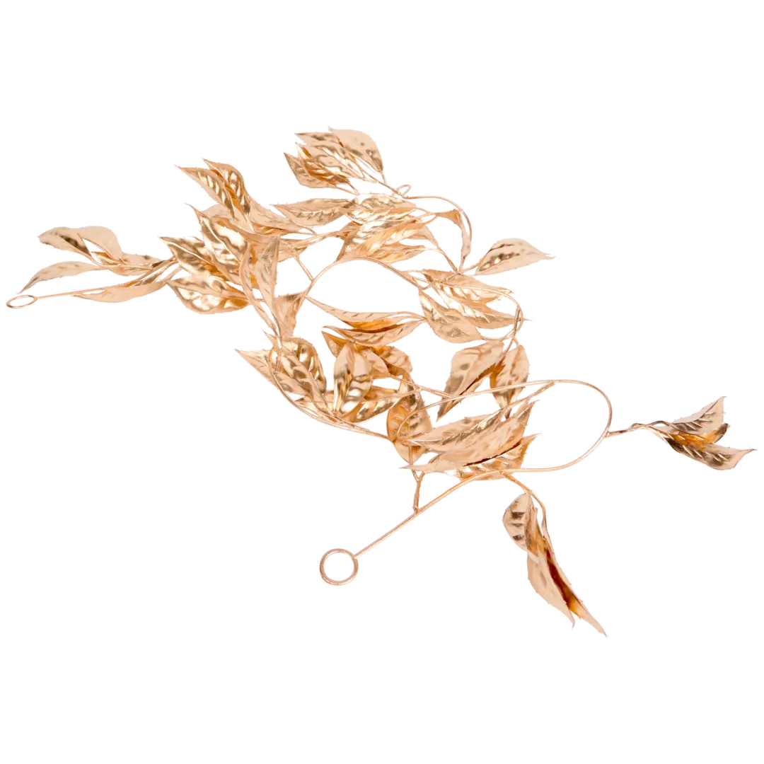 Girlande mit Blättern