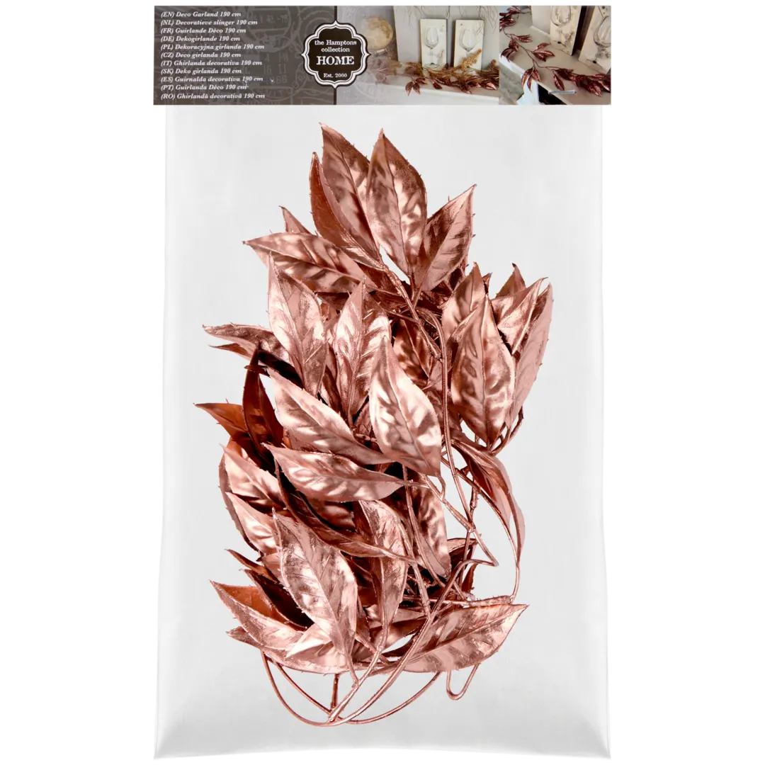 Girlande mit Blättern