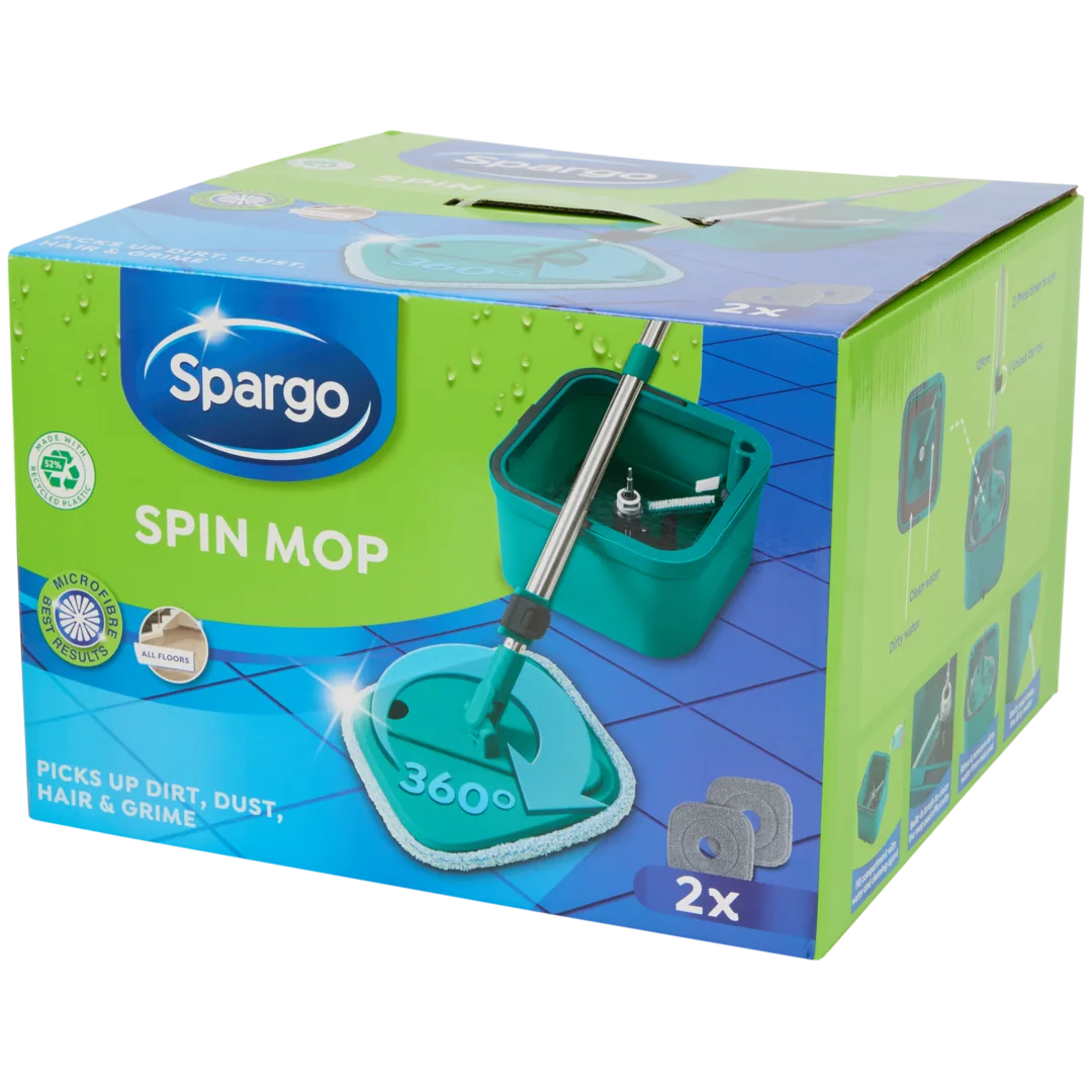 Mop obrotowy i wiadro Spargo 4