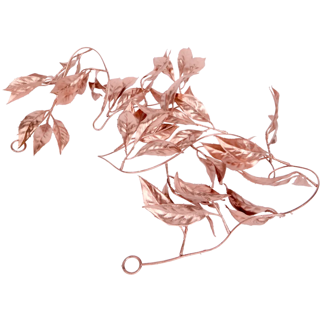 Girlande mit Blättern