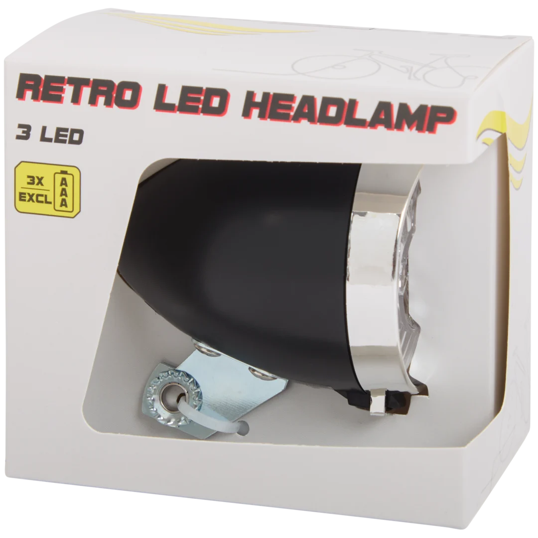 Walfort retro led-fietskoplamp