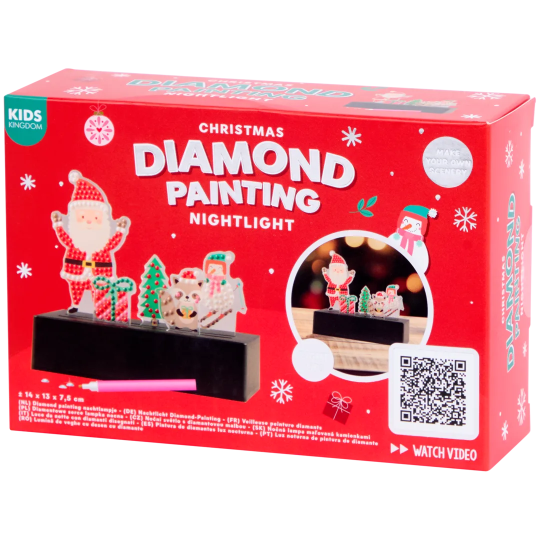 Peinture diamant veilleuse de Noël Kids Kingdom 7
