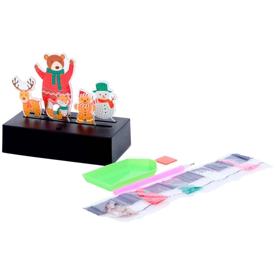 Peinture diamant veilleuse de Noël Kids Kingdom 2