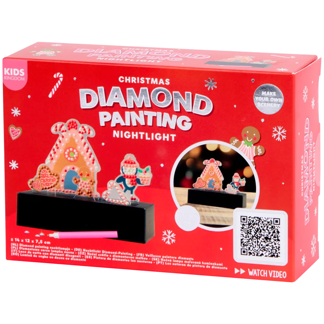 Peinture diamant veilleuse de Noël Kids Kingdom 4