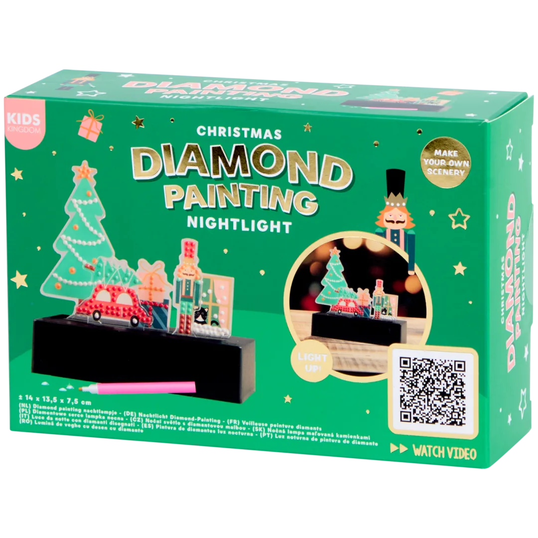 Peinture diamant veilleuse de Noël Kids Kingdom 5