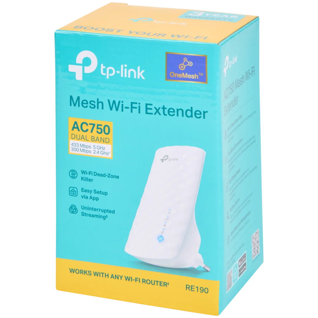 Wzmacniacz sygnału wifi TP-link AC750 3