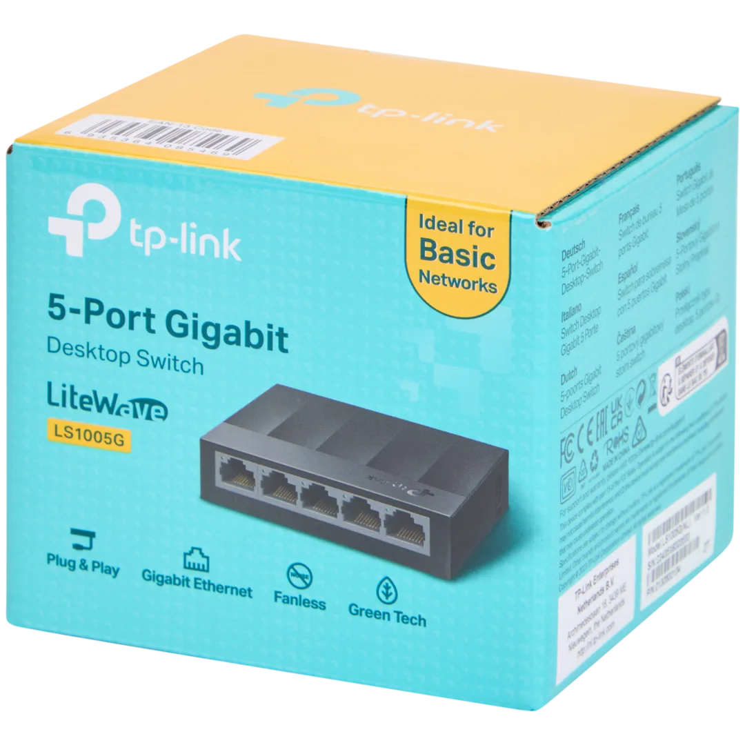 Conmutador de escritorio TP-link LS1005G 2