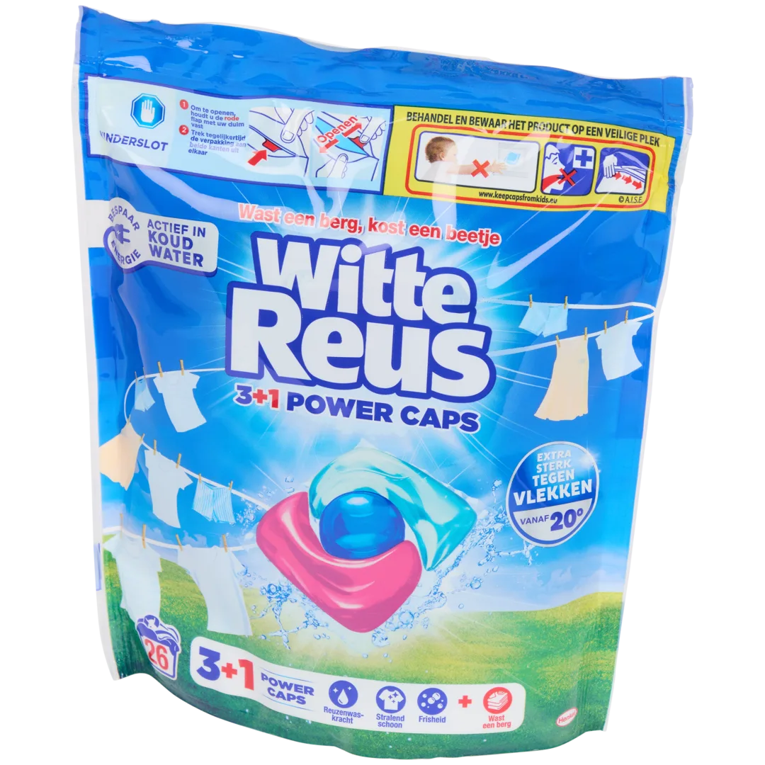 Witte Reus 3-in-1 wascapsules 1