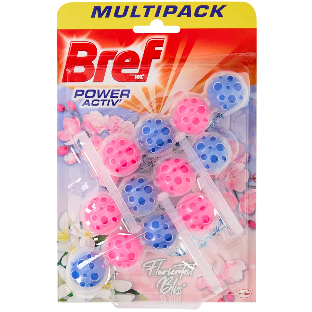 Bref Power Activ' toiletblok Floriental Bliss