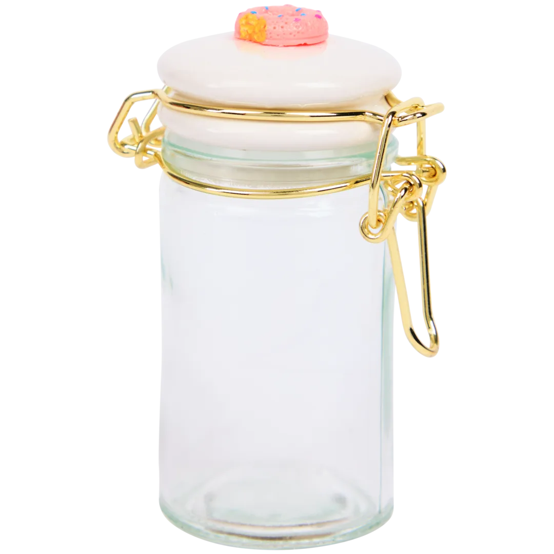 Glazen voorraadpotje 5