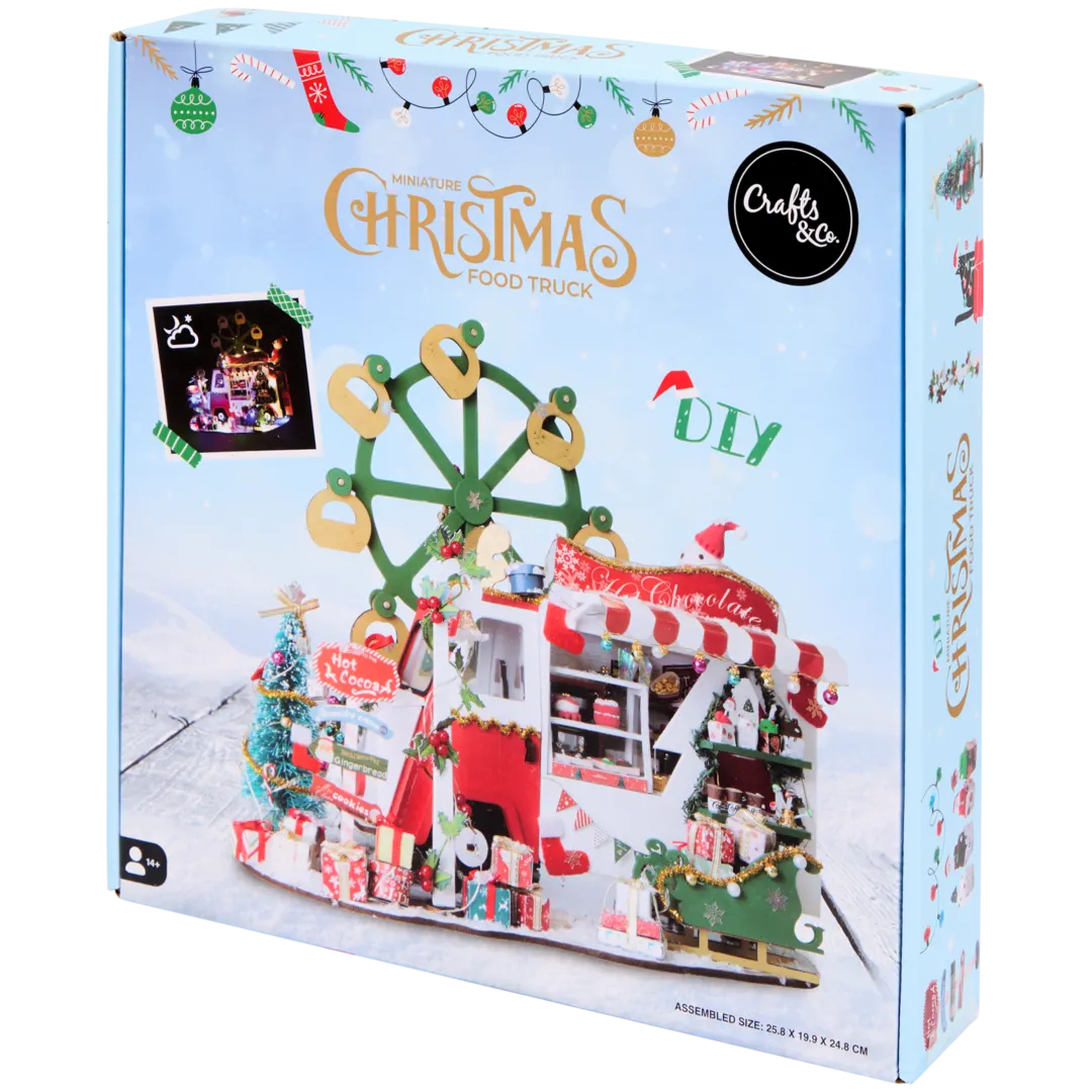 Constrói a tua própria casinha de Natal Crafts & Co