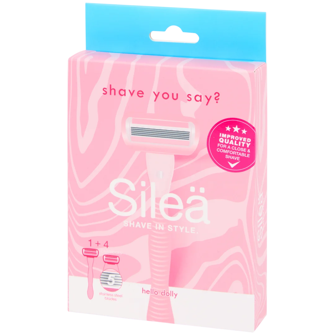 Rasoir avec lames de rechange Silea