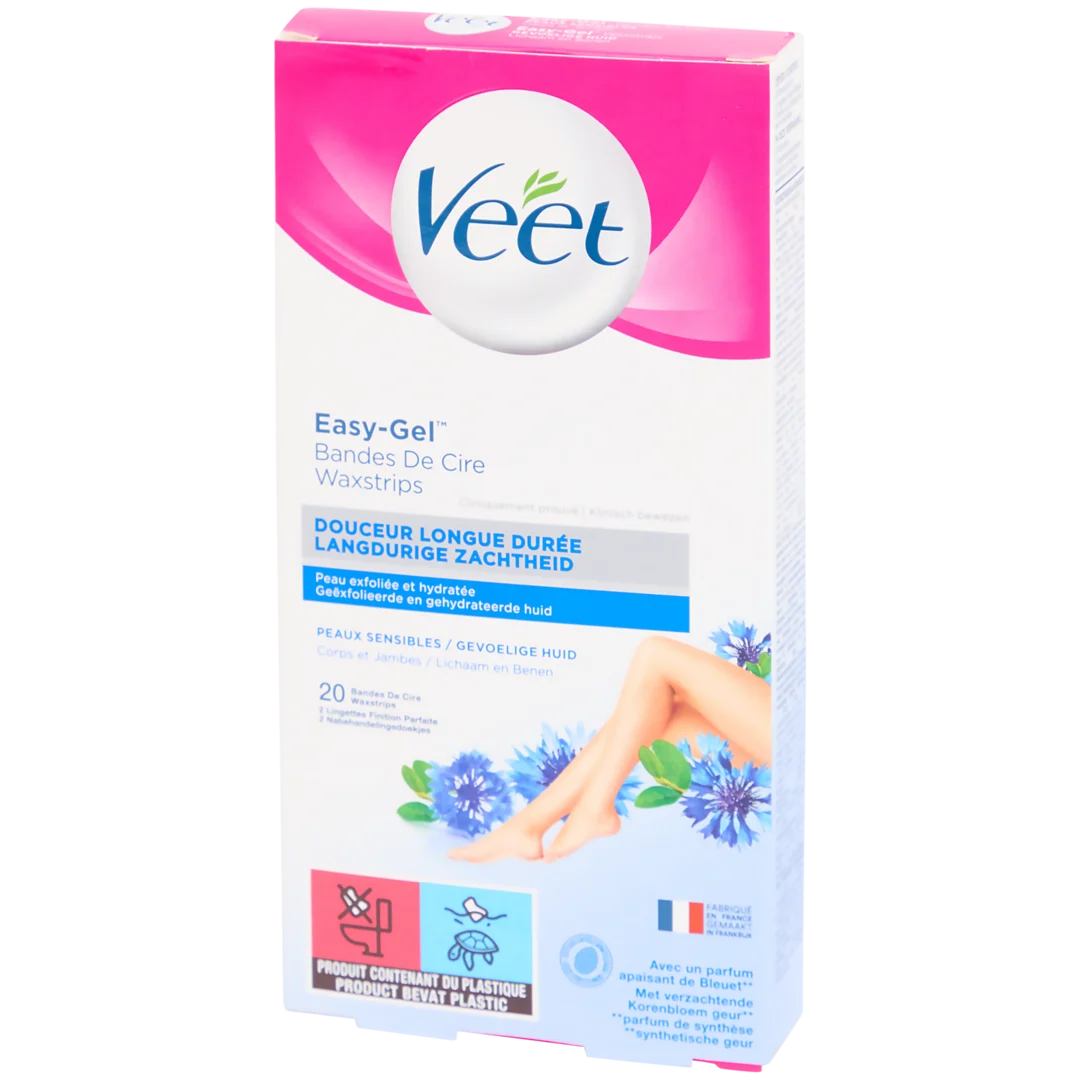 Veet Easy-Gel waxstrips 1