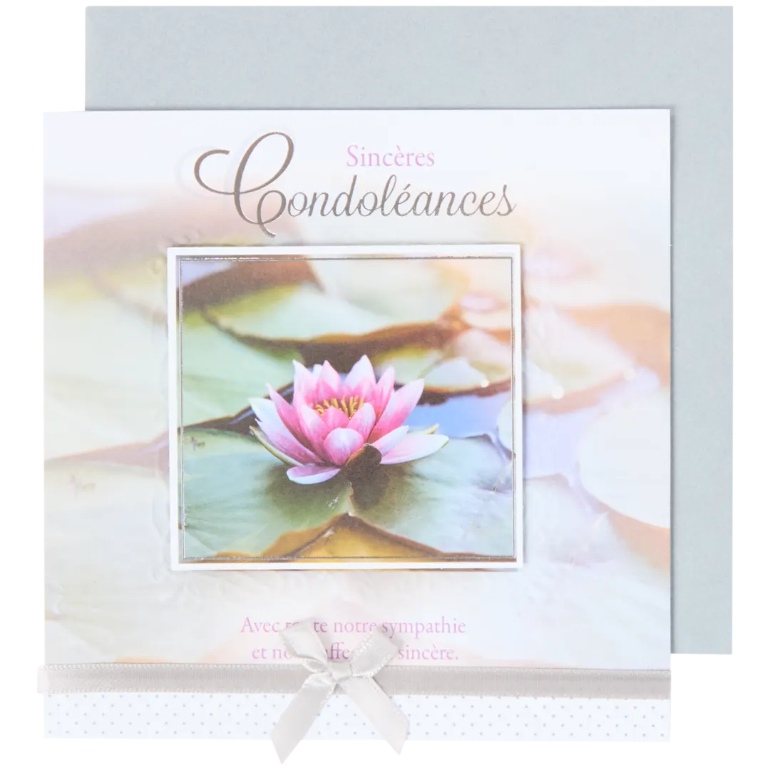 Carte de condoléances 8