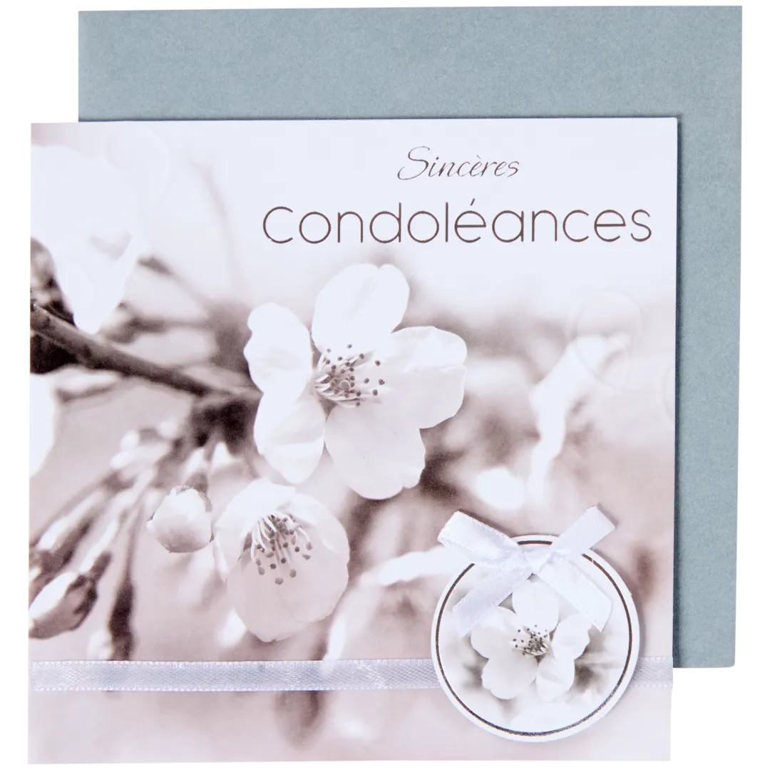 Carte de condoléances 4