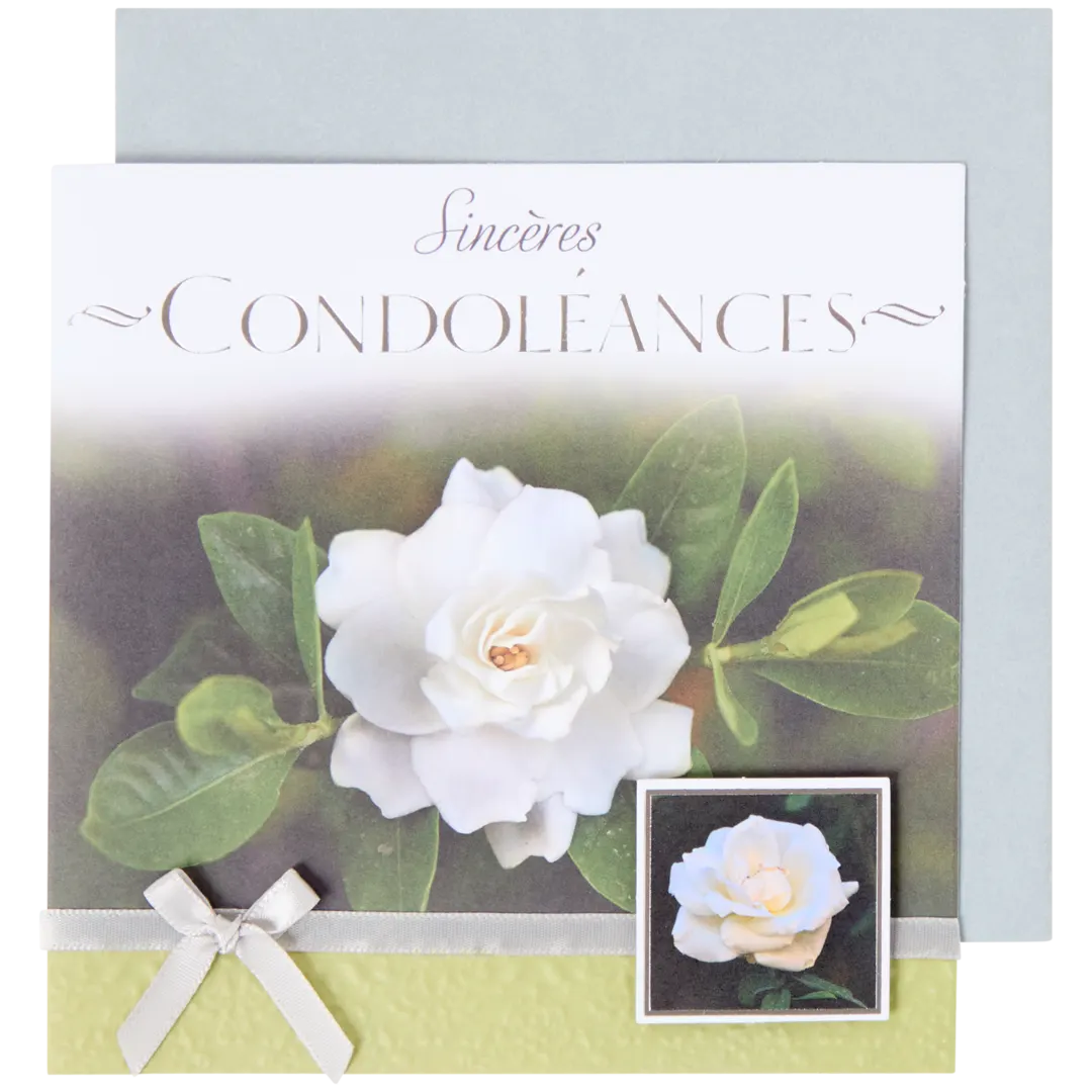 Carte de condoléances 2