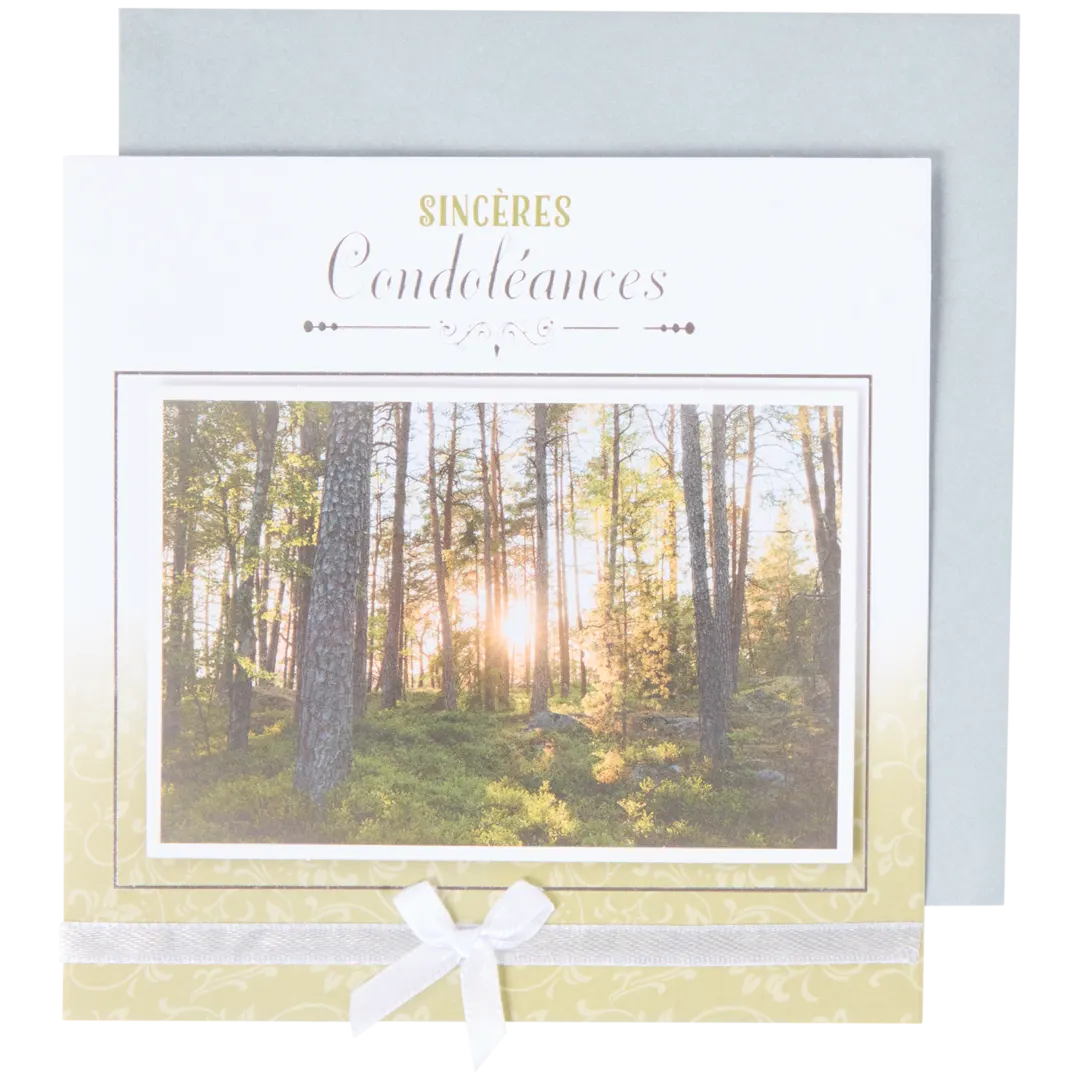 Carte de condoléances 1