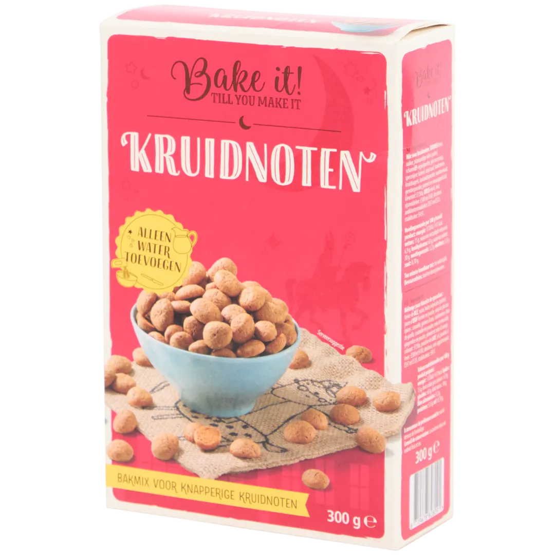 Bake it! kruidnoten bakmix 1
