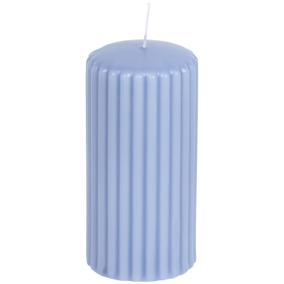 Bougie cylindrique nervurée 5