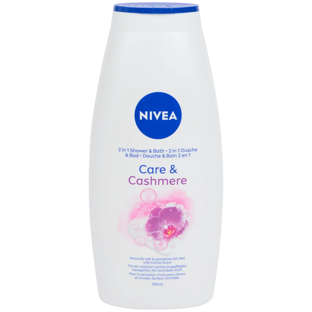 Nivea douche- en badgel Care & Cashmere 1