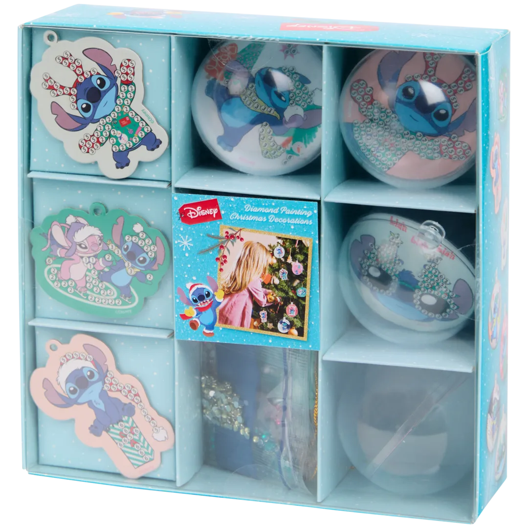 Bolas de Natal com Diamond Painting da Disney 4