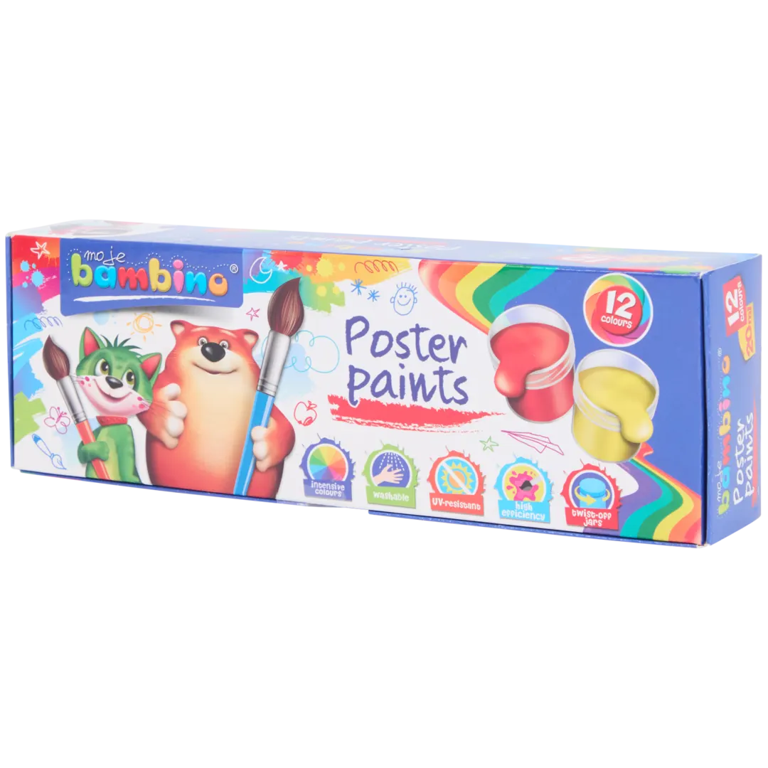 Farba plakatowa Bambino