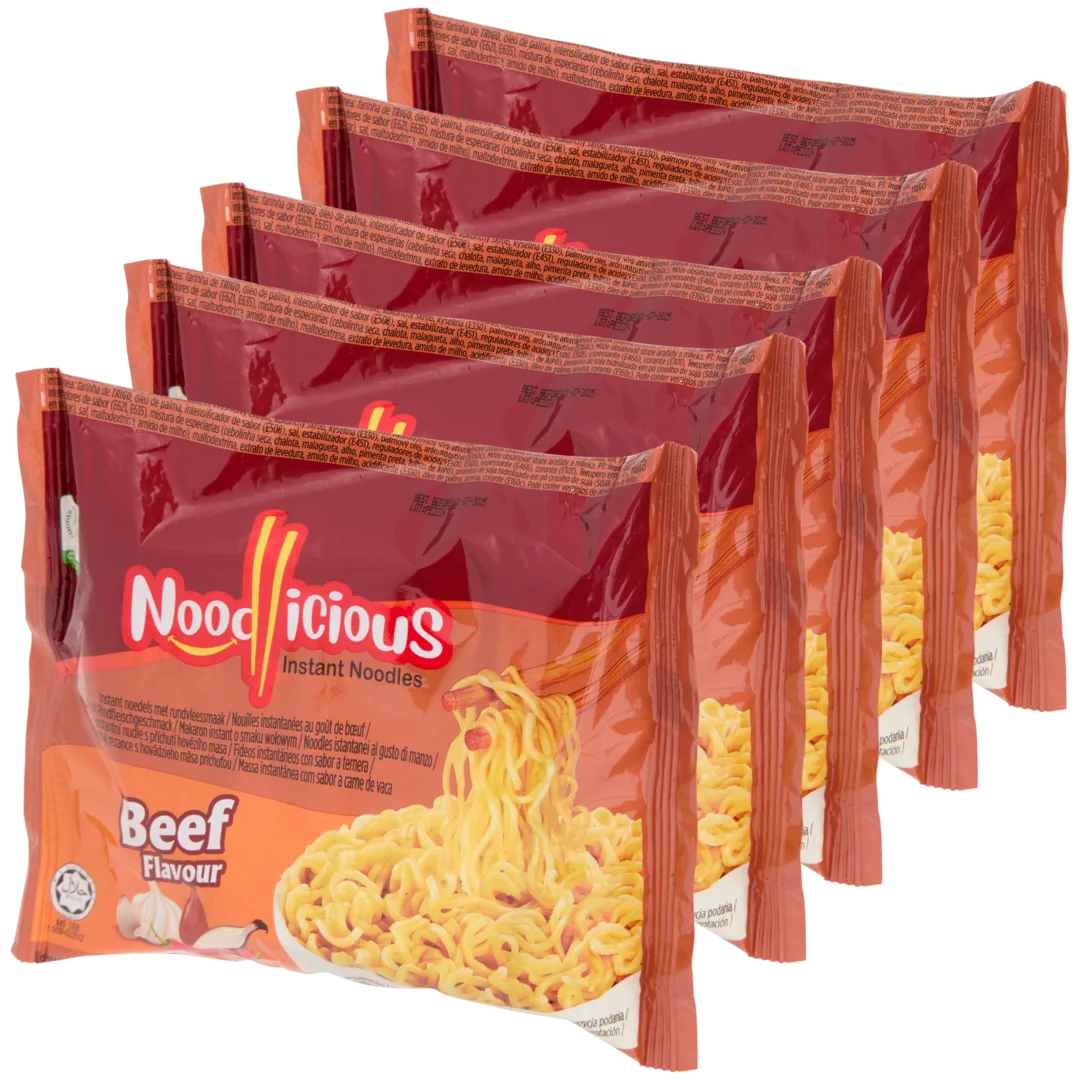 Noodlicious Instant-Nudeln Rind 1