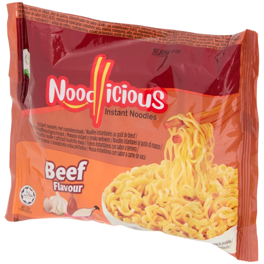 Noodles instantâneos Noodlicious Vaca