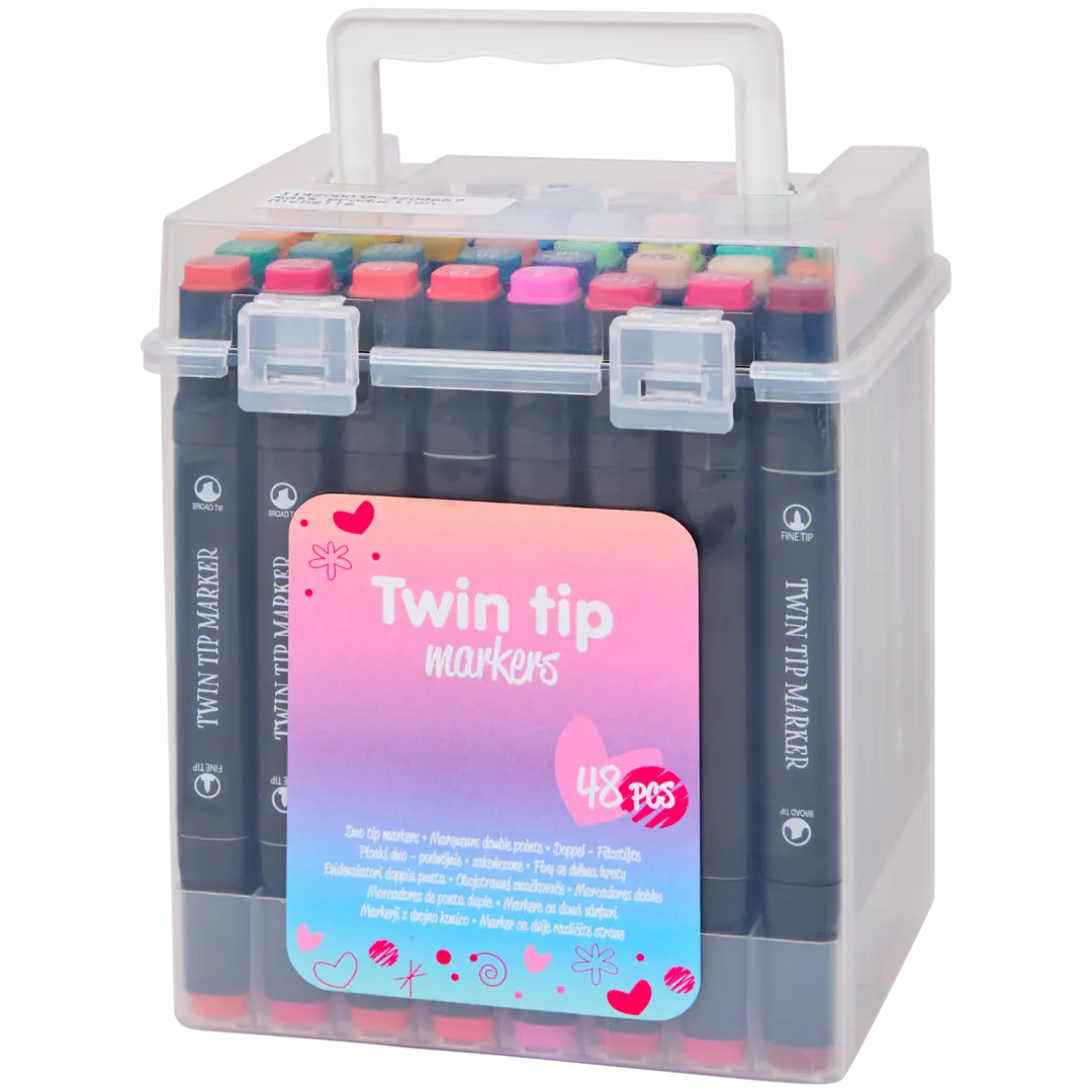 Marcadores de punta doble 2