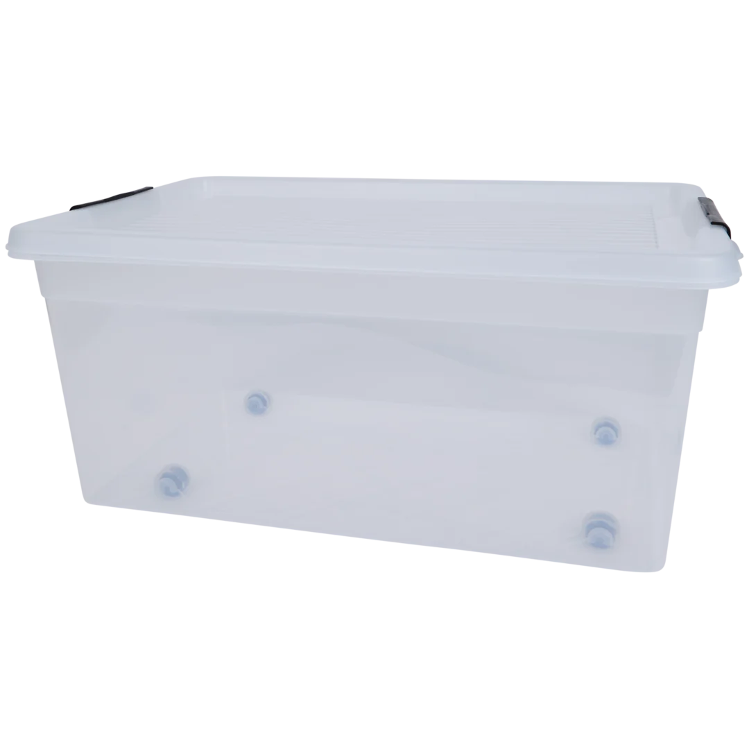 Scatola portaoggetti con coperchio Plast1